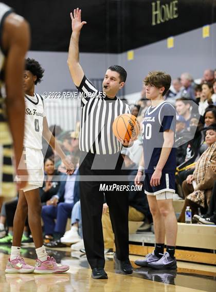 Thumbnail 3 in Loyola vs St Francis photogallery.