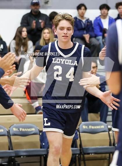 Thumbnail 2 in Loyola vs St Francis photogallery.