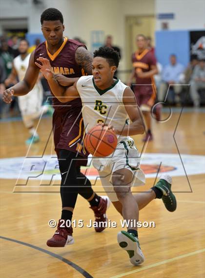 Thumbnail 2 in Bishop McNamara @ Roselle Catholic (Slam Dunk To The Beach) photogallery.