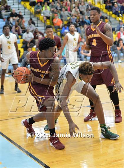 Thumbnail 1 in Bishop McNamara @ Roselle Catholic (Slam Dunk To The Beach) photogallery.