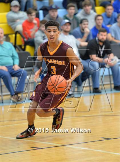 Thumbnail 1 in Bishop McNamara @ Roselle Catholic (Slam Dunk To The Beach) photogallery.