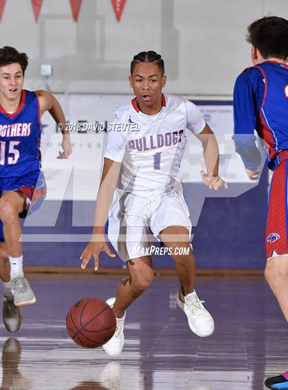 Thumbnail 1 in Christian Brothers vs. Folsom (St. Hope Elite Classic) photogallery.
