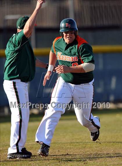 Thumbnail 1 in Naaman Forest vs. Trinity Christian (Carrollton Diamond Classic) photogallery.