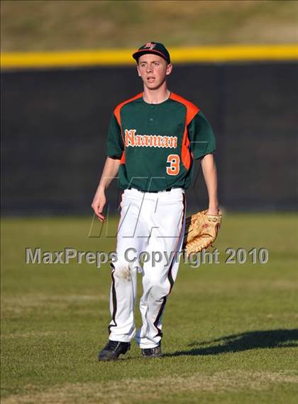Thumbnail 3 in Naaman Forest vs. Trinity Christian (Carrollton Diamond Classic) photogallery.