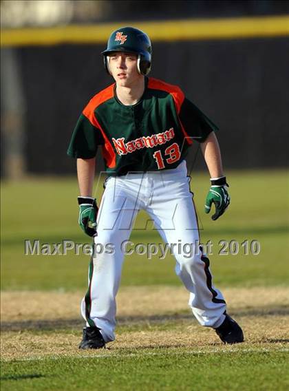 Thumbnail 3 in Naaman Forest vs. Trinity Christian (Carrollton Diamond Classic) photogallery.