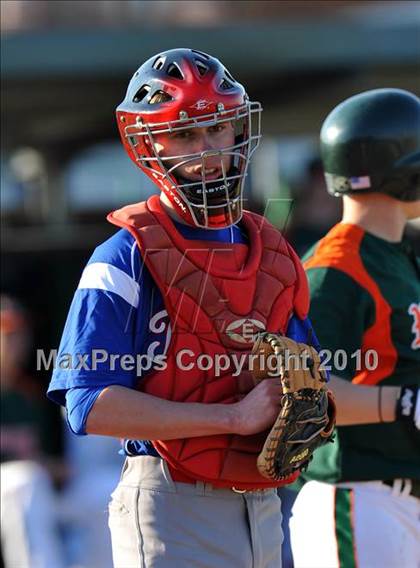 Thumbnail 3 in Naaman Forest vs. Trinity Christian (Carrollton Diamond Classic) photogallery.