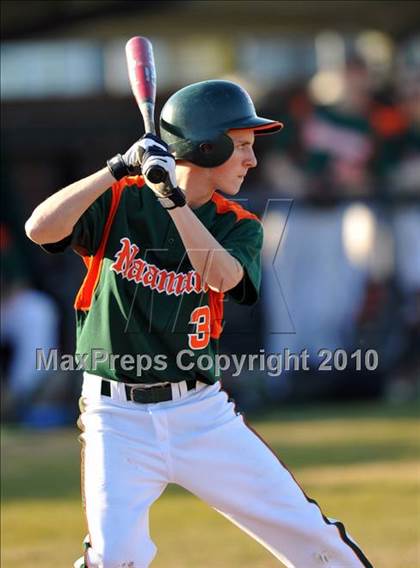 Thumbnail 2 in Naaman Forest vs. Trinity Christian (Carrollton Diamond Classic) photogallery.