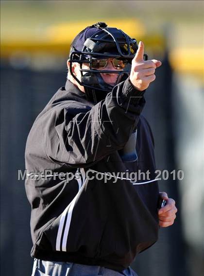 Thumbnail 1 in Naaman Forest vs. Trinity Christian (Carrollton Diamond Classic) photogallery.