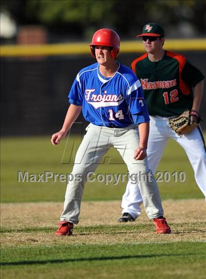 Thumbnail 3 in Naaman Forest vs. Trinity Christian (Carrollton Diamond Classic) photogallery.