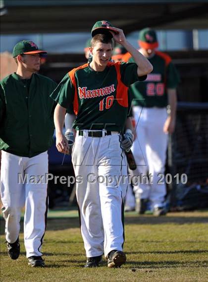 Thumbnail 3 in Naaman Forest vs. Trinity Christian (Carrollton Diamond Classic) photogallery.