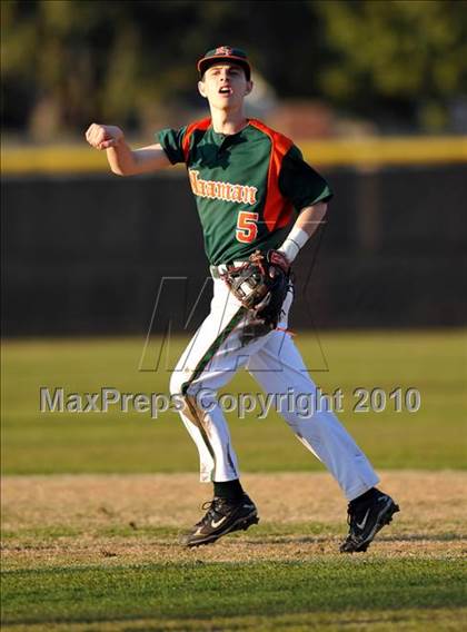 Thumbnail 2 in Naaman Forest vs. Trinity Christian (Carrollton Diamond Classic) photogallery.