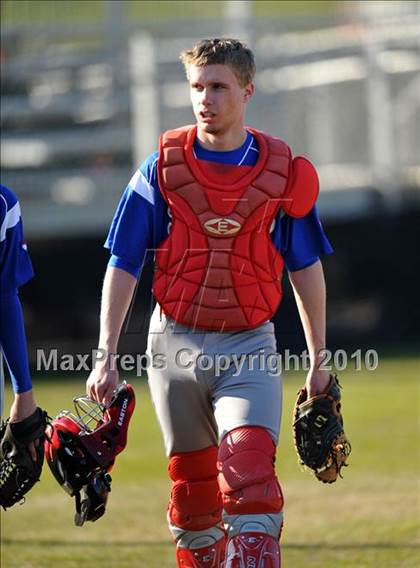 Thumbnail 2 in Naaman Forest vs. Trinity Christian (Carrollton Diamond Classic) photogallery.