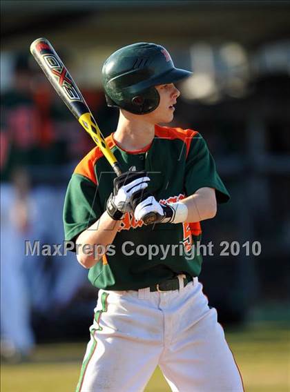 Thumbnail 2 in Naaman Forest vs. Trinity Christian (Carrollton Diamond Classic) photogallery.