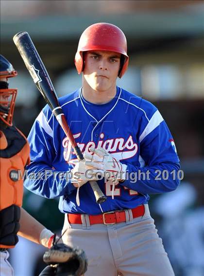 Thumbnail 3 in Naaman Forest vs. Trinity Christian (Carrollton Diamond Classic) photogallery.