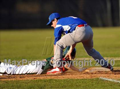 Thumbnail 1 in Naaman Forest vs. Trinity Christian (Carrollton Diamond Classic) photogallery.