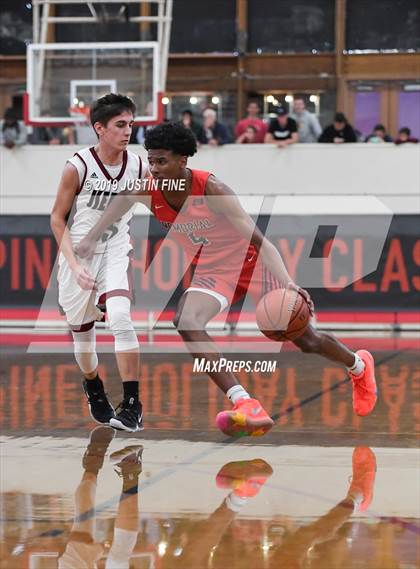 Thumbnail 2 in JSerra Catholic vs. San Joaquin Memorial (Torrey Pines Holiday Classic) photogallery.