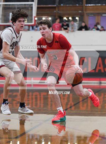 Thumbnail 2 in JSerra Catholic vs. San Joaquin Memorial (Torrey Pines Holiday Classic) photogallery.