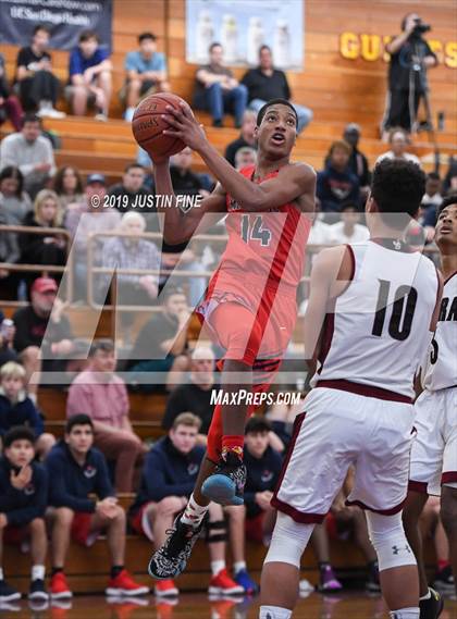 Thumbnail 3 in JSerra Catholic vs. San Joaquin Memorial (Torrey Pines Holiday Classic) photogallery.