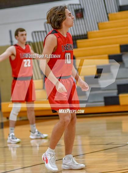 Thumbnail 3 in Lansing vs Shawnee Mission West (Mid-Season Tournament) photogallery.