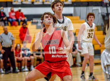 Thumbnail 3 in Lansing vs Shawnee Mission West (Mid-Season Tournament) photogallery.