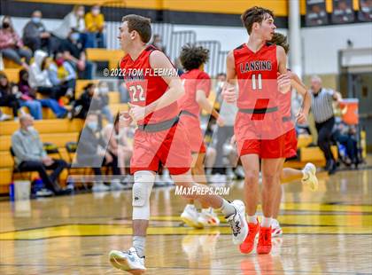Thumbnail 1 in Lansing vs Shawnee Mission West (Mid-Season Tournament) photogallery.