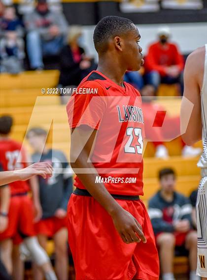 Thumbnail 2 in Lansing vs Shawnee Mission West (Mid-Season Tournament) photogallery.
