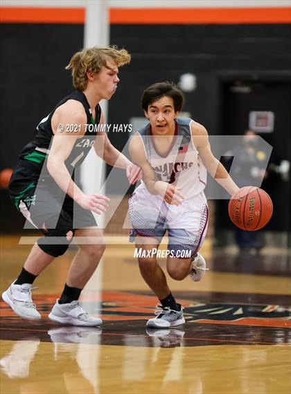 Thumbnail 2 in Poolville vs. Rio Vista (UIL 2A Bi-District Playoff) photogallery.