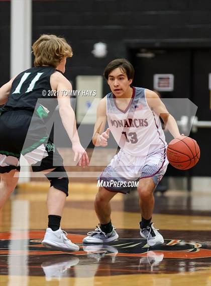 Thumbnail 2 in Poolville vs. Rio Vista (UIL 2A Bi-District Playoff) photogallery.