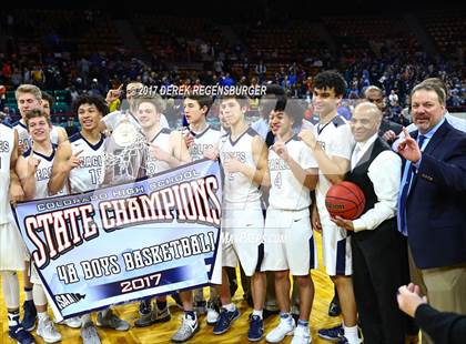 Thumbnail 1 in Valor Christian vs Lewis-Palmer (CHSAA 4A Final) photogallery.