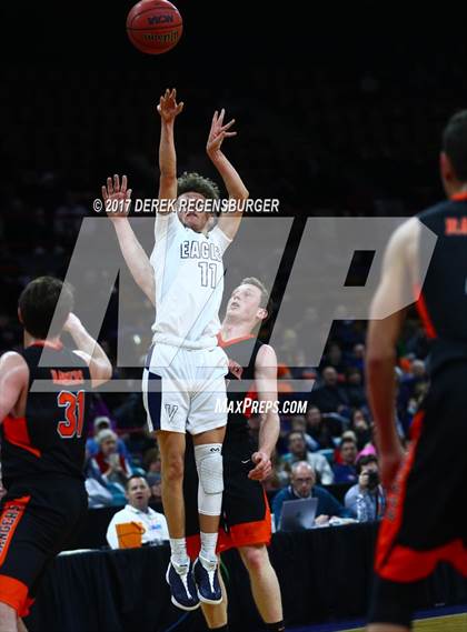 Thumbnail 3 in Valor Christian vs Lewis-Palmer (CHSAA 4A Final) photogallery.