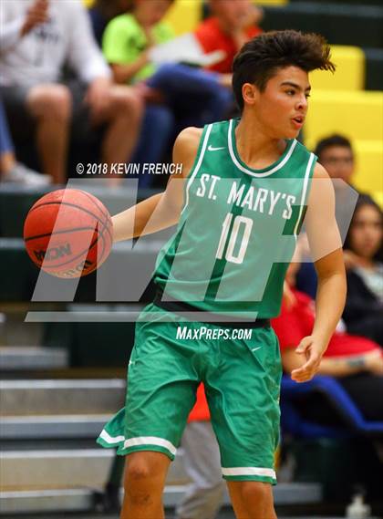 Thumbnail 3 in St. Mary's vs. Mountain View (Holiday Invitational Tournament) photogallery.