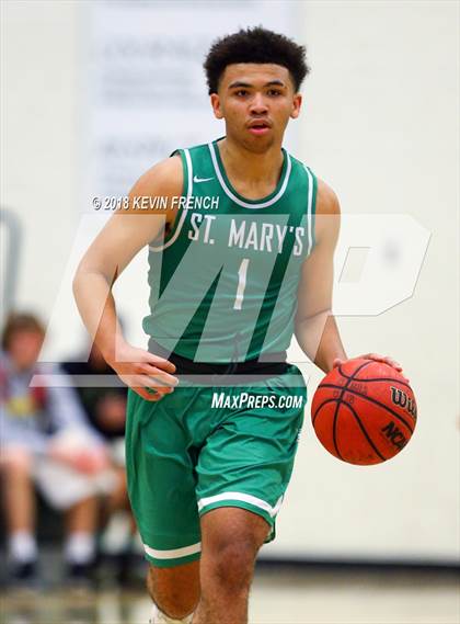 Thumbnail 3 in St. Mary's vs. Mountain View (Holiday Invitational Tournament) photogallery.