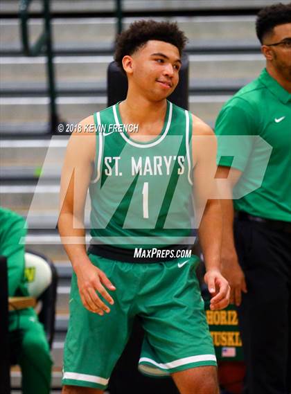 Thumbnail 2 in St. Mary's vs. Mountain View (Holiday Invitational Tournament) photogallery.