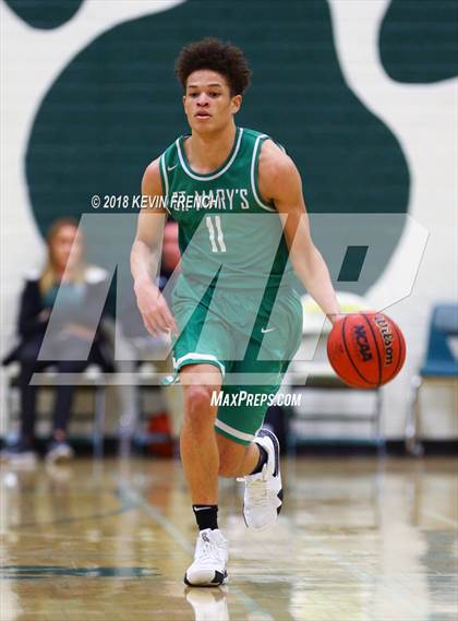 Thumbnail 1 in St. Mary's vs. Mountain View (Holiday Invitational Tournament) photogallery.