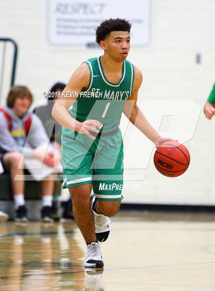 Thumbnail 1 in St. Mary's vs. Mountain View (Holiday Invitational Tournament) photogallery.