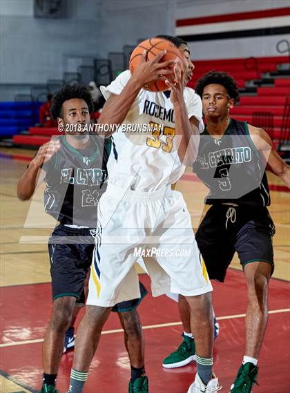 Thumbnail 2 in El Cerrito vs. Rosemont (Cordova Christmas Classic) photogallery.