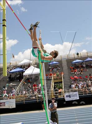 Thumbnail 3 in NCHSAA 2A State Championships (Boys Field Events) photogallery.