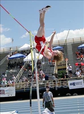 Thumbnail 3 in NCHSAA 2A State Championships (Boys Field Events) photogallery.
