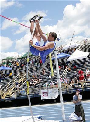 Thumbnail 3 in NCHSAA 2A State Championships (Boys Field Events) photogallery.