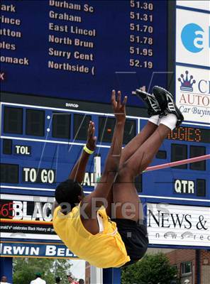Thumbnail 3 in NCHSAA 2A State Championships (Boys Field Events) photogallery.