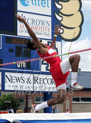 Thumbnail 1 in NCHSAA 2A State Championships (Boys Field Events) photogallery.