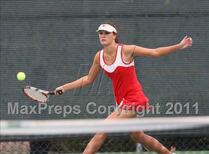 Thumbnail 1 in Chico vs Skyline (CIF NorCal Girls Team Tennis Championships)  photogallery.