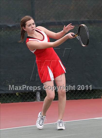 Thumbnail 3 in Chico vs Skyline (CIF NorCal Girls Team Tennis Championships)  photogallery.