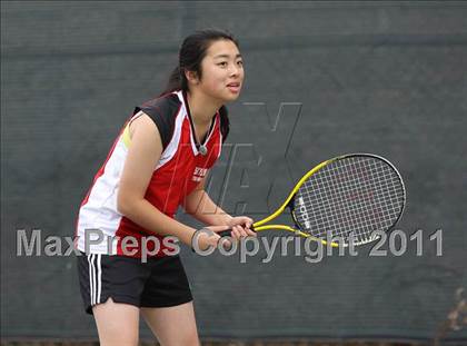 Thumbnail 2 in Chico vs Skyline (CIF NorCal Girls Team Tennis Championships)  photogallery.