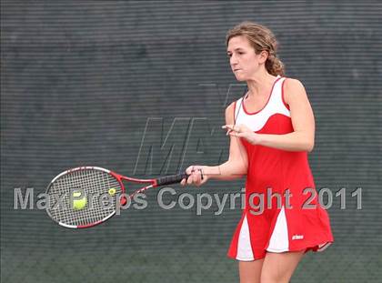 Thumbnail 1 in Chico vs Skyline (CIF NorCal Girls Team Tennis Championships)  photogallery.