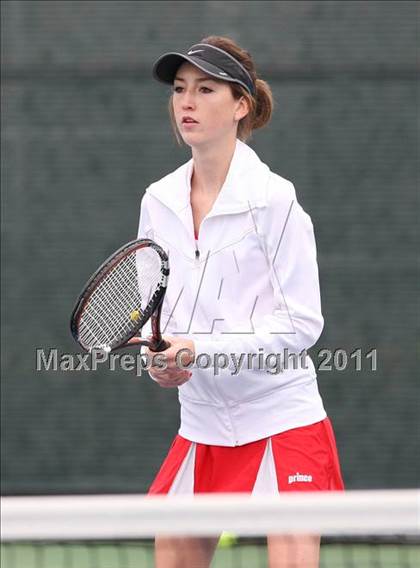 Thumbnail 3 in Chico vs Skyline (CIF NorCal Girls Team Tennis Championships)  photogallery.