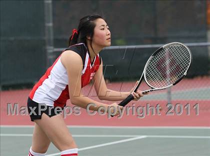 Thumbnail 2 in Chico vs Skyline (CIF NorCal Girls Team Tennis Championships)  photogallery.