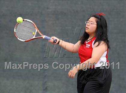 Thumbnail 3 in Chico vs Skyline (CIF NorCal Girls Team Tennis Championships)  photogallery.
