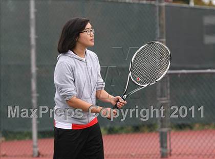 Thumbnail 2 in Chico vs Skyline (CIF NorCal Girls Team Tennis Championships)  photogallery.