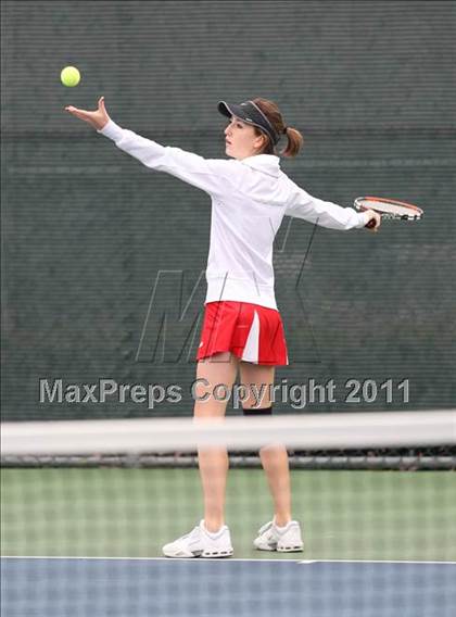Thumbnail 1 in Chico vs Skyline (CIF NorCal Girls Team Tennis Championships)  photogallery.